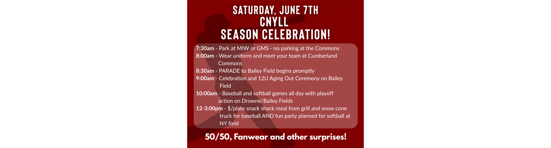 JOIN US ON JUNE 7th!